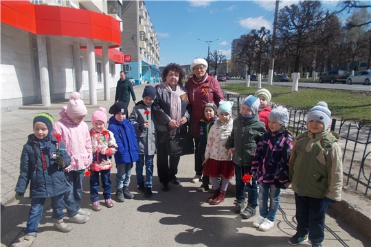 ТОС «Стрелка» и детский сад №61 присоединились к акции «Георгиевская ленточка»