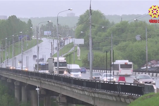 В Чебоксарах начался капитальный ремонт Сугутского моста.