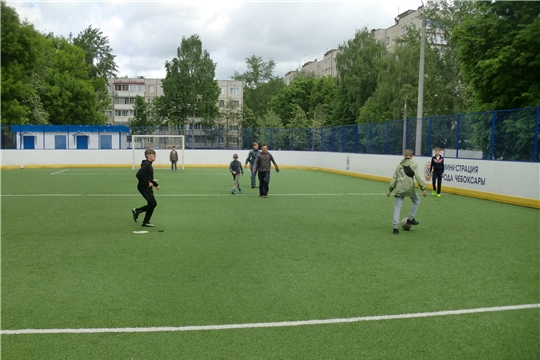 Дворовый спорт: в Ленинском районе состоялась товарищеская игра по мини-футболу между дворовыми командами