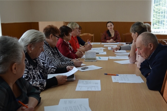 Состоялось заседание Общественного совета Мариинско-Посадского района