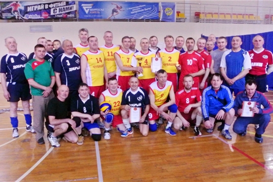 Традиционный турнир по волейболу среди мужских команд, посвященный Дню космонавтики