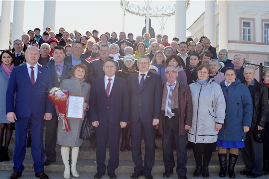 Работники органов местного самоуправления Мариинско-Посадского района отметили профессиональный праздник