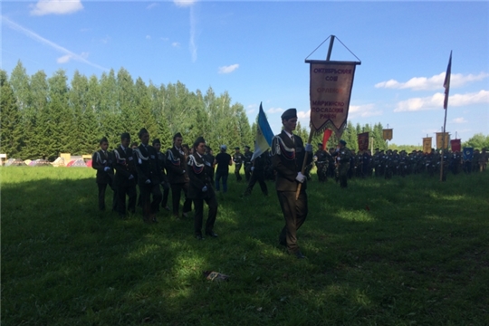 В Мариинско-Посадском районе стартовали пятидневные учебные военные сборы и районные военно-спортиные игры "Зарница" и "Орленок"