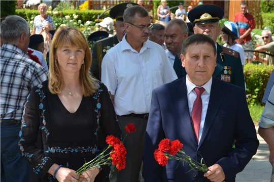 В с. Шоршелы прошел митинг, посвященный дню памяти А.Г.Николаева