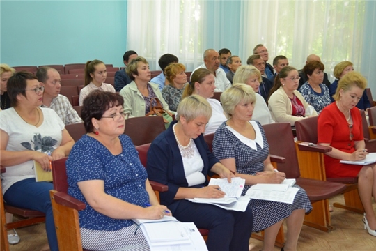 В администрации Мариинско-Посадского района прошло рабочее совещание