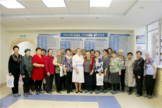 Ветераны медицины побывали в Новочебоксарской городской стоматологической поликлинике