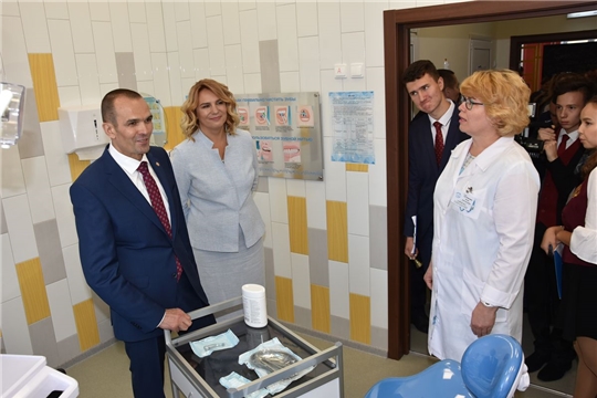 Новый стоматологический кабинет в рамках проекта «Школьная медицина» открылся в «Волжском-3»
