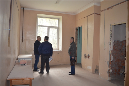 В Новочебоксарской городской больнице идет ремонт инфекционного отделения