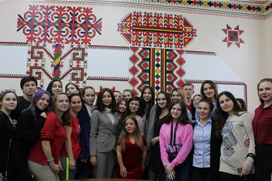 Состоялась творческая встреча с актрисой, певицей, блогером Олимпией Ивлевой