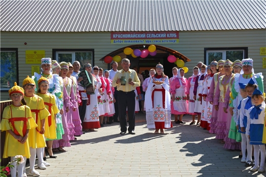 Состоялось открытие Красномайского сельского Дома культуры