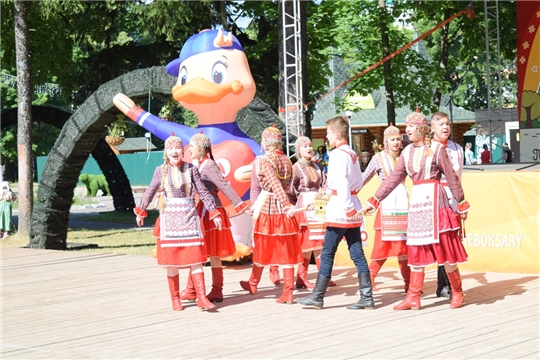 День республики в Детском парке им. А. Г. Николаева