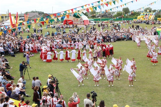 Всероссийский праздник чувашской культуры "Уяв" отпраздновали в Татарстане