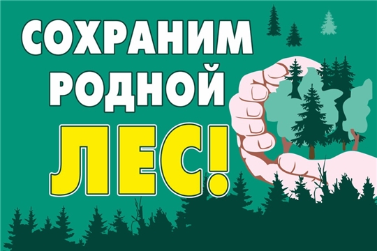 Минприроды Чувашии призывает всех жителей быть предельно внимательными при посещении леса