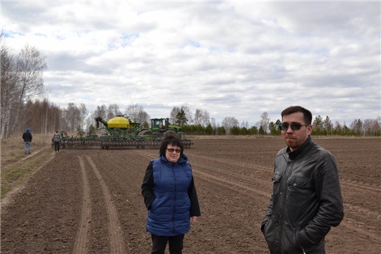 Труженики хозяйств Алатырского района приступили к весенним полевым работам
