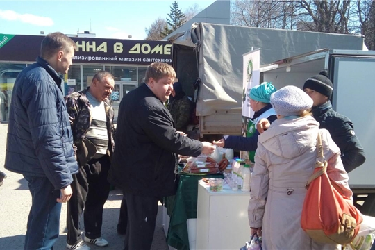 20 апреля в Чебоксарах открылся месячник реализации сельхозпродукции «Весна – 2019»