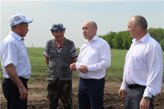 В рамках Единого информационного дня Сергей Артамонов встретился с земледельцами Канашского района