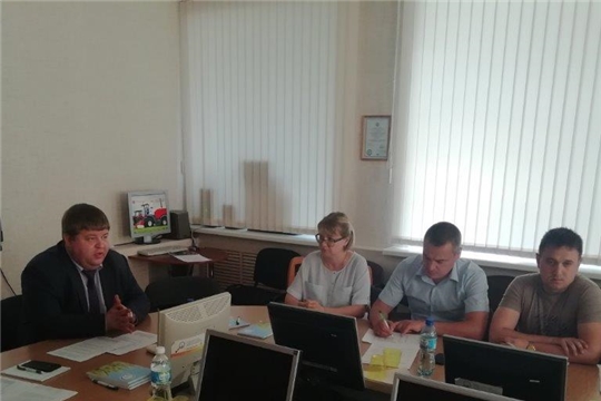 Заместитель министра Денис Паспеков провел совещание по предварительным итогам ярового сева