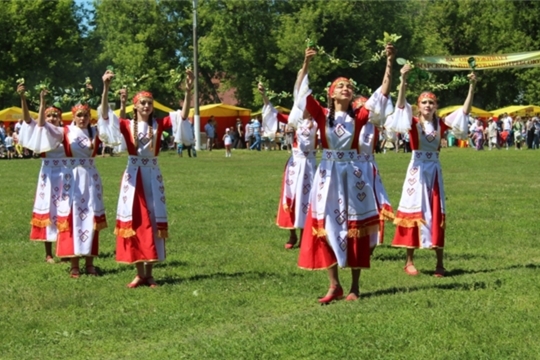 Жители Урмарского района отмечают традиционный праздник "Акатуй"