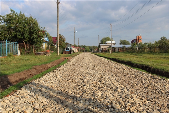 В сельских поселениях Канашского района завершается ремонт дорог