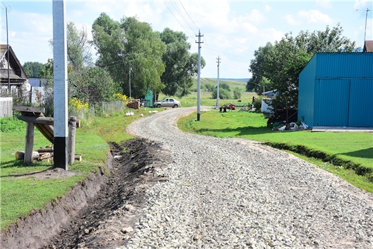 В Ибресинском районе идет реализация проектов развития сельской инфраструктуры
