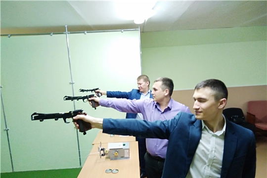 Сотрудники Минтранса Чувашии приняли участие в соревнованиях по пулевой стрельбе