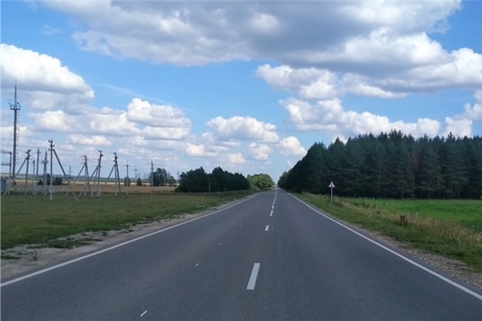 Завершены работы на автодороге «Цивильск-Ульяновск-Яманчурино», отремонтированной в рамках нацпроекта «Безопасные и качественные автомобильные дороги»