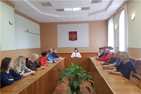 Cовещание по вопросам развития межмуниципальной маршрутной сети Алатырского района.
