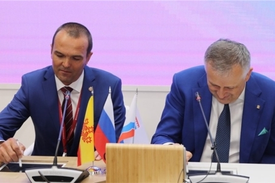 ПМЭФ-2019: Подписано соглашение о сотрудничестве между Чувашией и Ленинградской областью