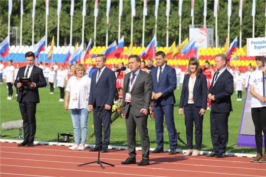 В Чебоксарах торжественно открылся юбилейный 100-й чемпионат России по легкой атлетике