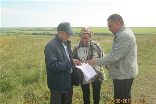 Проверка использования земельных участков собственниками земельных долей в Урмарском районе