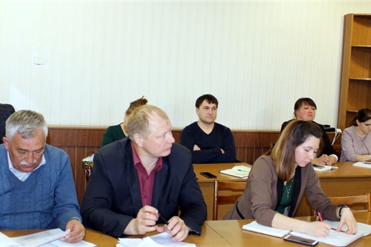 С главами сельских поселений Моргаушского района обсуждены вопросы, связанные с обращением ТКО, ремонтом дорог