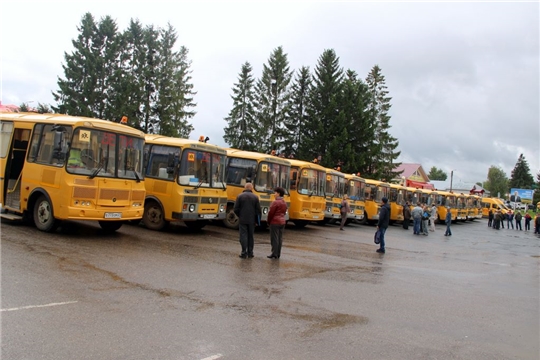 Школьные автобусы готовы к перевозке юных  пассажиров