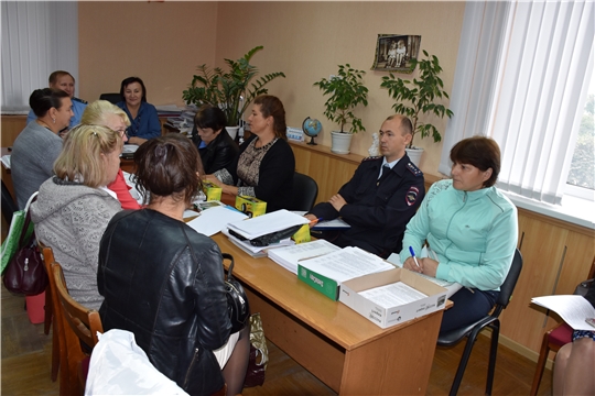 Состоялось совещание с председателями и секретарями участковых избирательных комиссий избирательных участков Моргаушского района