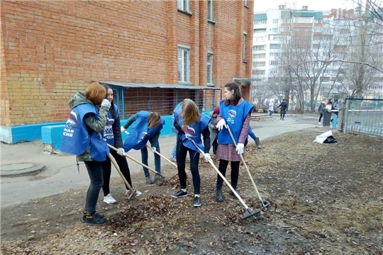 В ТОС Московского района г. Чебоксары начались экологические субботники