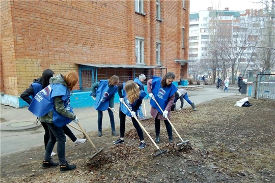 В ТОС Московского района г. Чебоксары начались экологические субботники