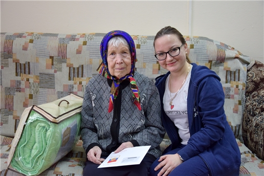 Чествование долгожителей – добрая традиция Московского района: 90 лет исполнилось Васильевой Агриппине Васильевне