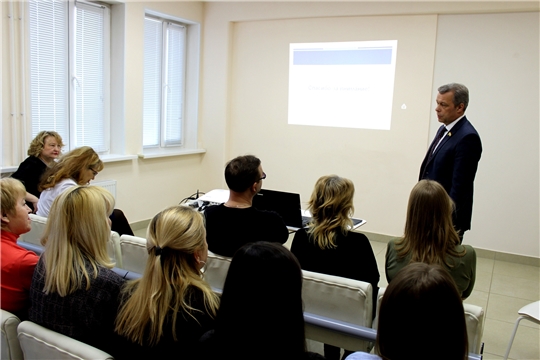 Руководитель инфоргруппы Андрей Александров встретился с коллективом санатория «Чувашиякурорт»