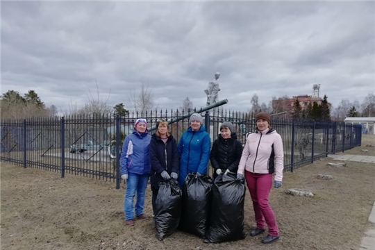 Жители Заволжья и ТОС «Ахазовский» присоединились к весенней санитарно-экологической эстафете
