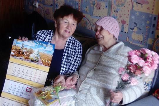Мать воина-интернационалиста Елизавета Беспалова отметила свой 90-летний юбилей
