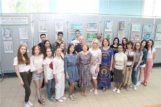 Нам – 550: в ЧГУ им. И.Н. Ульянова открылась выставка «Чебоксары – мой любимый город!»