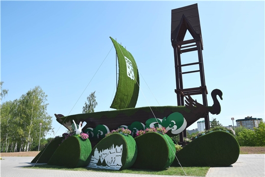 В парке «Амазония» появился новый арт-объект