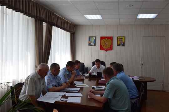 В Московском районе г. Чебоксары обсуждены вопросы обеспечения правопорядка на административных участках