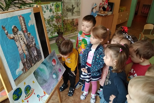 День космонавтики: в учреждениях образования Московского района г. Чебоксары проходят патриотические уроки
