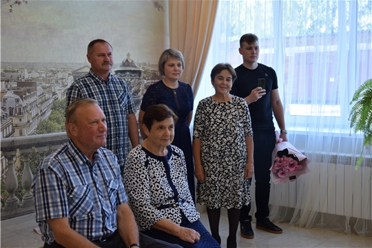 Супруги Дудины из Московского района г. Чебоксары отмечают «золотой» юбилей совместной жизни