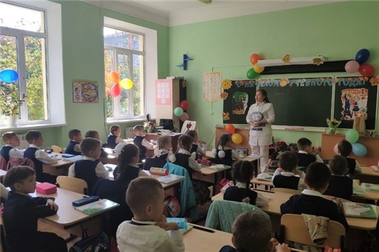 Новый учебный год в чебоксарских школах начался с уроков здоровых зубов