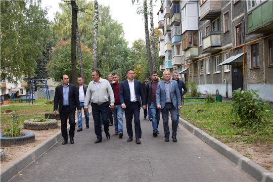 В Московском районе г. Чебоксары проведен обход территории