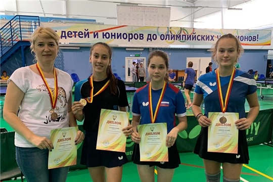 Кубок Чувашской Республики по настольному теннису – в руках у воспитанников чебоксарской школы