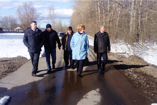 Глава администрации Новочебоксарска Ольга Чепрасова проинспектировала городские территории