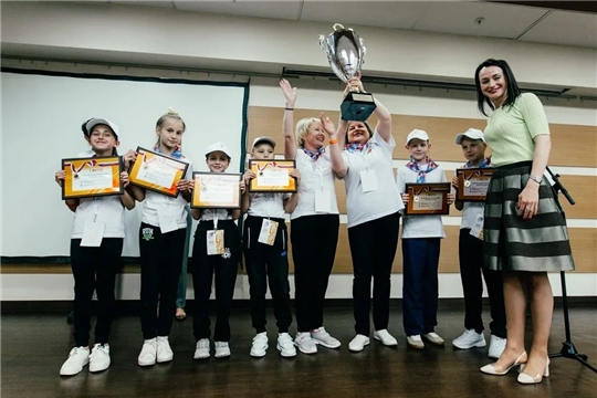 Школьники Чувашии - победители Всероссийского фестиваля «Веселые старты»