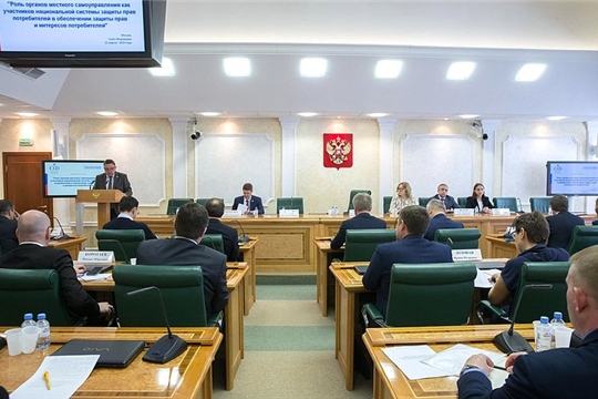 Петр Чекмарев принял участие на круглом столе в Совете Федерации